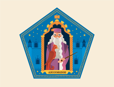 Albus Dumbledore / Harry potter Project adobe illustrator albus character cádiz dibujo dumledore fanart graphic design harrypotter hogwarts. illustration ilustración potter vector