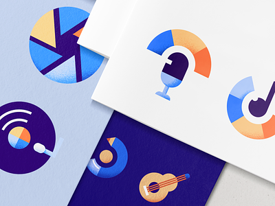 Icons Collection art branding clean colors design icons illustration illustrator visual