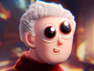 miniature style cute character 3d artwork :) : r/blender