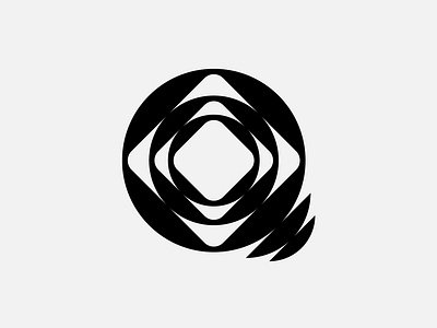 Q for#36daysoftype ( for sale ) branding digital gate immersive logo portal q quant quantum web3