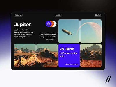 Service for Spaceflight Search Web Platform app dashboard design home page landing landing pahe online plan planet search service spaceflight travel trip ui ux web web site web ui wen design