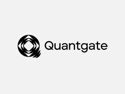 Q for Quantgate ( for sale ) branding gate immersive logo portal portals quant quantum web3