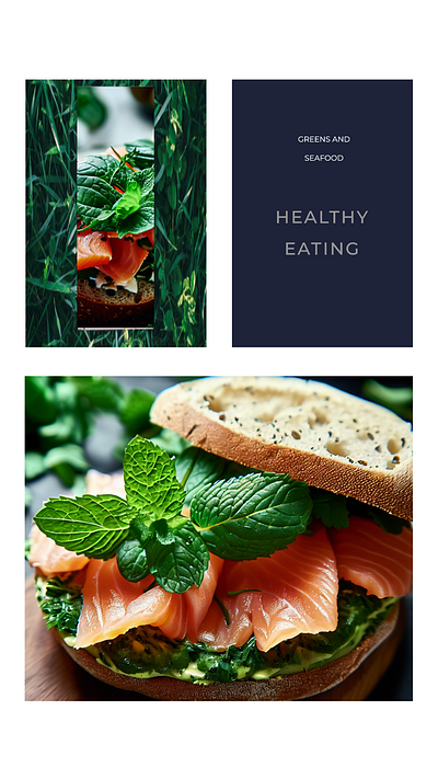 healthy eating design food graphic design health illustration seafood