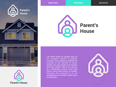 Parent's House Logo home house