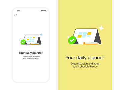 Planner Cover animation branding cover dailyplanner graphics illustration motion graphics organize