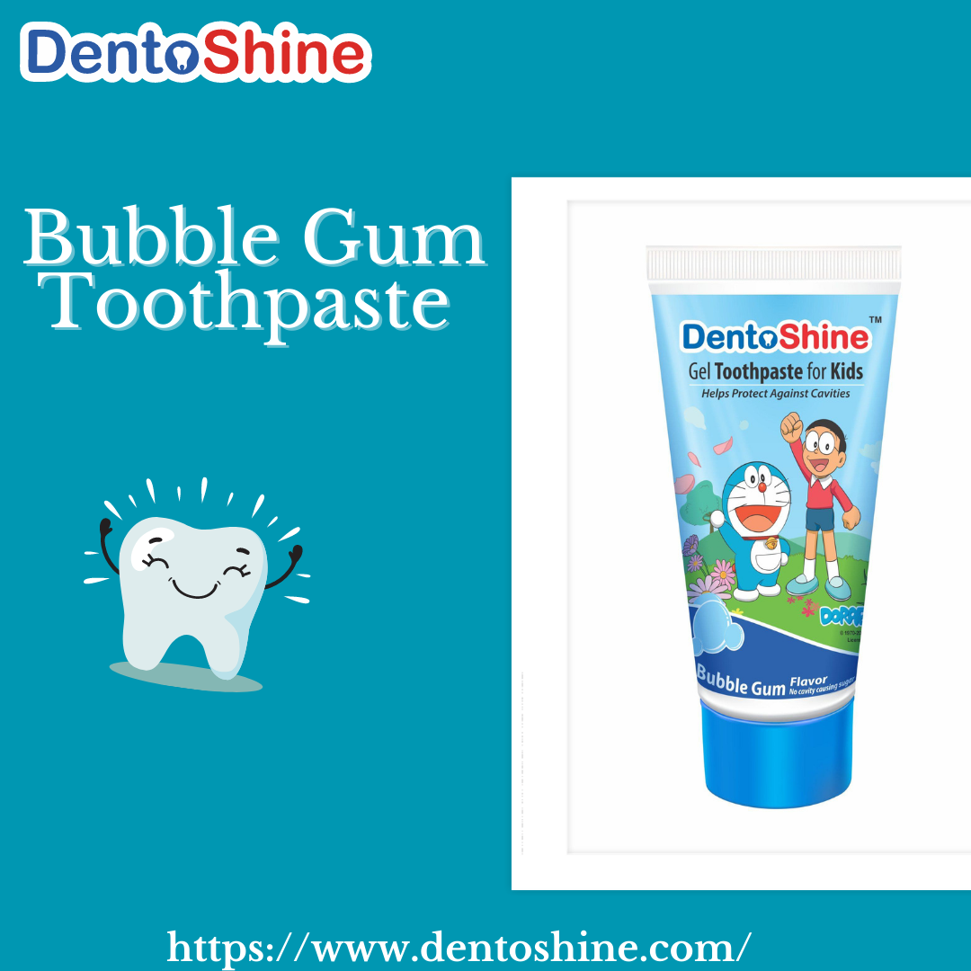 Bubble Gum Toothpaste | Dento Shine by Dento Shine on Dribbble