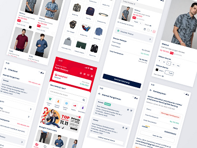 Marketplace App (Matahari) marketplaceapp minimalist mobile app mobile app design mobile design mobile ui shopping simple clean interface uidesign uiuxdesign uxdesign uxresearch