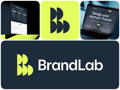 BrandLab | Visual Identity ai artificial intelligence branding branding and identity design identity identity branding identity packages logo logo design logo design branding logotype saas startups web design