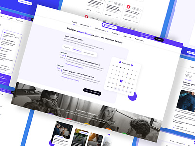 Grenoble Ecobiz Redesign - CCI Grenoble agenda best web design calendar double navigation economy event header homepage landing page menu navigation news real website slider ui user interface ux web design website website design