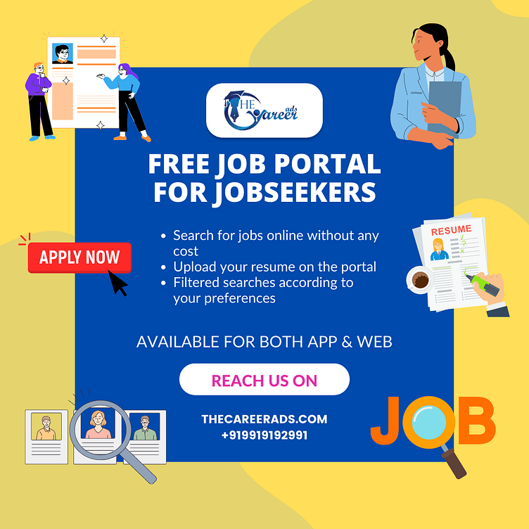 free-job-portal-by-the-career-ads-on-dribbble