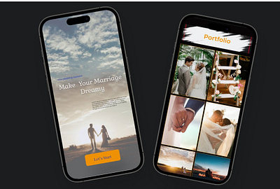 Wedding Assistant app design branding design ui ui ux design ux