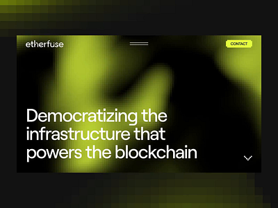 Etherfuse Website — How it Works Page animation bachoodesign burger hero section hover infographic interface menu motion graphics pixel scroll transition typography ui ux website