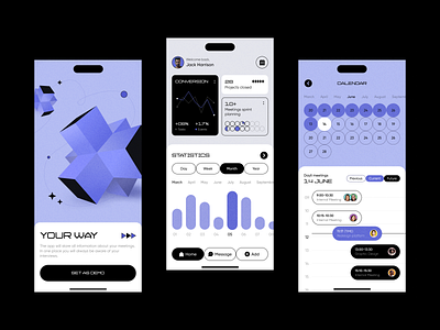 Сublead - CRM SaaS Mobile App app screen design application design crm ios app ios app design mobile app mobile app design mobile ui mobileapp product design saas sales software tool ui uiux user experience user interface design ux ux ui design