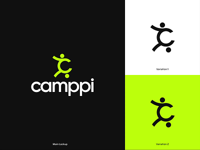 Camppi - Branding app branding dark ui design fabulo football futsal illustration ios logo matches mobile app scheduling soccer ui ux vector