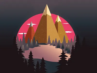 Mountain trip branding hiking illustration hills illustration illustration mountain illustration travel agency travel agency branding travel design travel illustration travel web desig