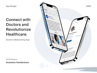 Medicator - Doctor’s Networking App app design design doctor app landing landing page medical app networking ui ux