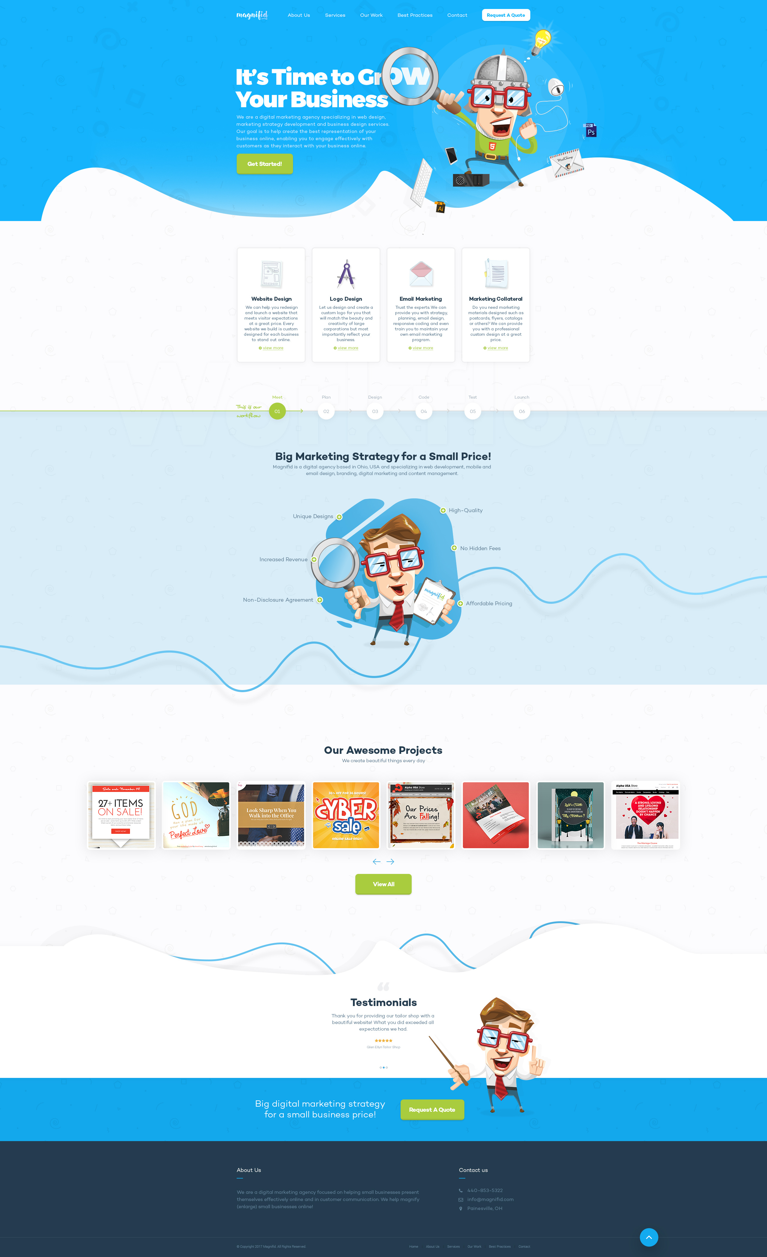 Portfolio Website Design agency creative design digital graphic design illustration portfolio site ui ux website