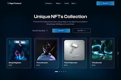 Rigel Protocol NFTs figmadesign