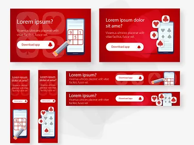 Mini games banner banner phone card game card game illustration games graphic design minigames pencil illutration phone games phone illustration red banner simple banner solitaire sudoku sudoku banner sudoku ullustration web banner web design web illustration