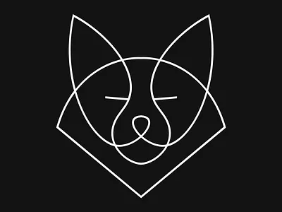 Foxy icon loop stroke symbol