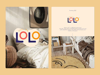Atelier Lolo™ - eCommerce Brand identity branding design graphic design illustration logo