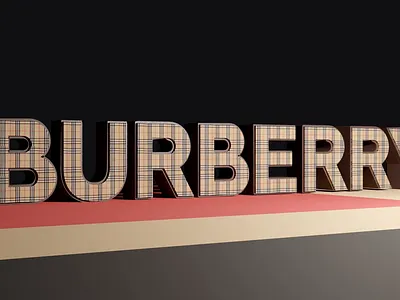 Burberry Stitching Animation animation brand identity branding design graphic design illustration logo motion graphics vector