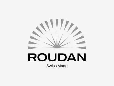 Roudan Hand Watches accessories brand designer branding clean graphic designer hand watches logo logo designer logo for sale logo maker minimalism nature shop simple sun sunlight sunset watches