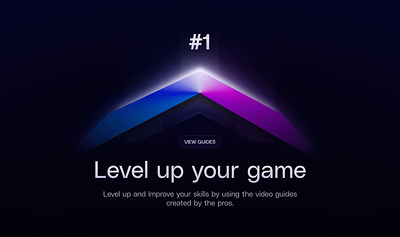 Level up design game gaming gaming guide gaming guides graphic design guides league of legends level up rank ranks section ui ui design valorant