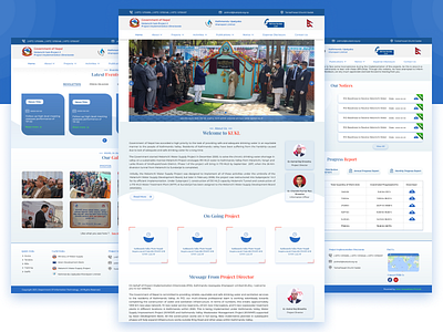 GON-Kathmandu Upatyaka Khanepani Limited, Website redesign branding case study landing page landing page concept modern ui redesign redesign concept responsive design uidesign uiux design uxdesign visual design webdesign website design website ux