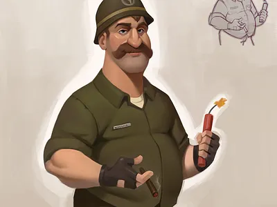 Dude characterdesign digitalart