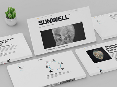 Sunwell: Your Guide to Sustainable Living design inspiration eco friendly education environment environmental awareness green living inspiration plastic pollution sustainability sustainable living uiux design user experience user interface web design website design