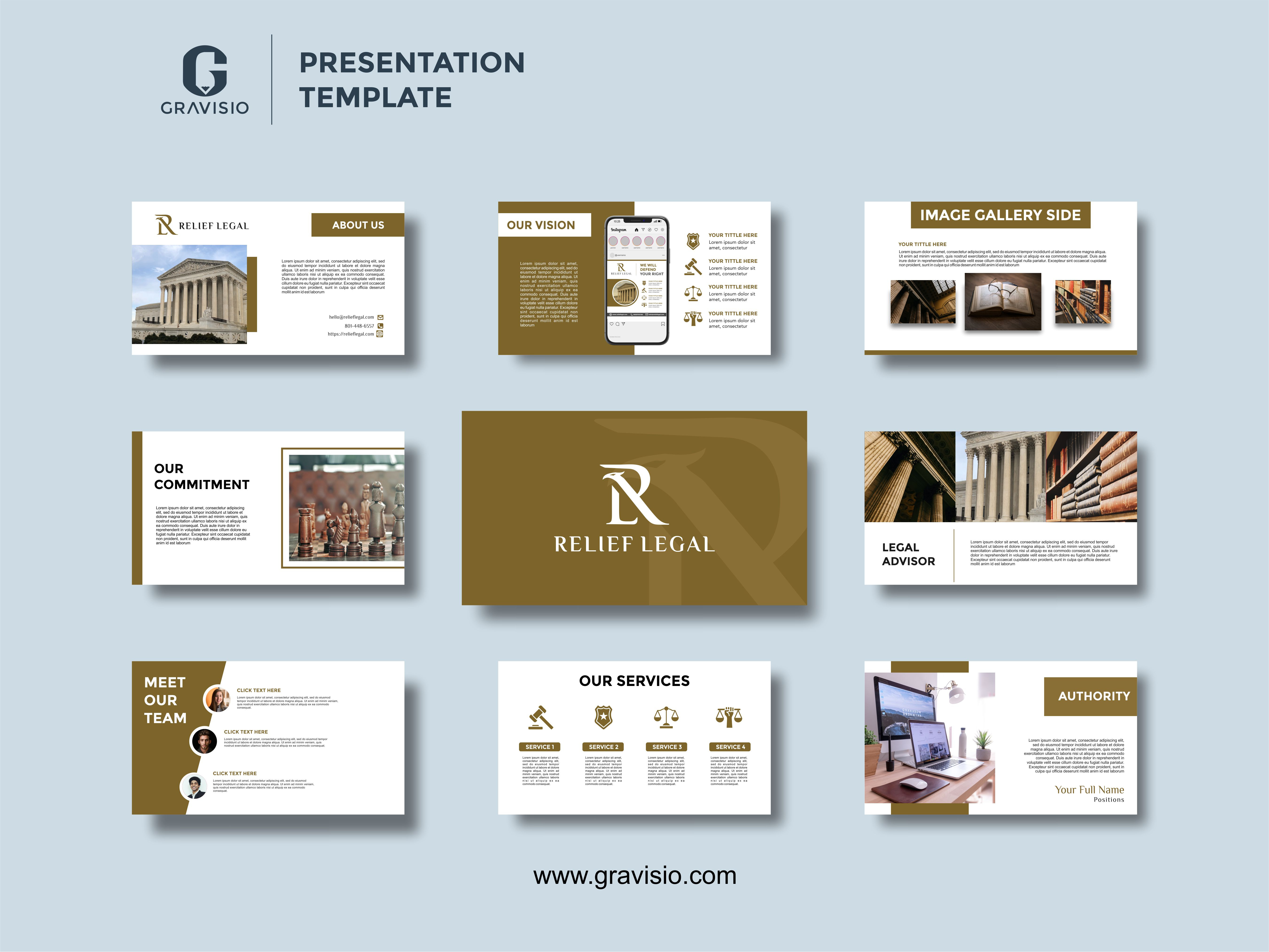 Presentation Templates For Relief Legal abdul rohman ardifa banner brand brand agency brand design brand identity branding design design gravisio guide illustration infographic logo logo design power point ppt slides template templates