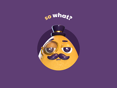 so what? 3d animation character design graphic design motion graphics