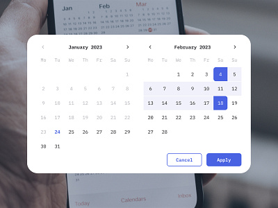 Calendar design calendar design ui ux web design