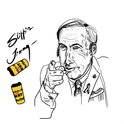 "Slippin' Jimmy", private project, 2022 comic comic strip digital art illustration zines