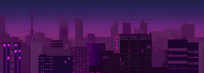 City skyline illustration city city skyline cyberpunk digital art digital artist futuristic illustration photoshop skyline
