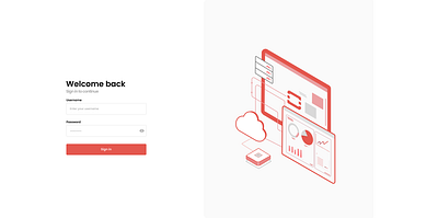 Login screen UI design cloud cloud computing figma login login screen openstack ui website