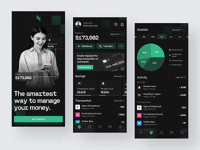 Zephyr - Finance App analysis app bank bank card banking app digital e wallet finance fintech mobile payment save saving statistic transaction transfer ui ui design uiux wallet