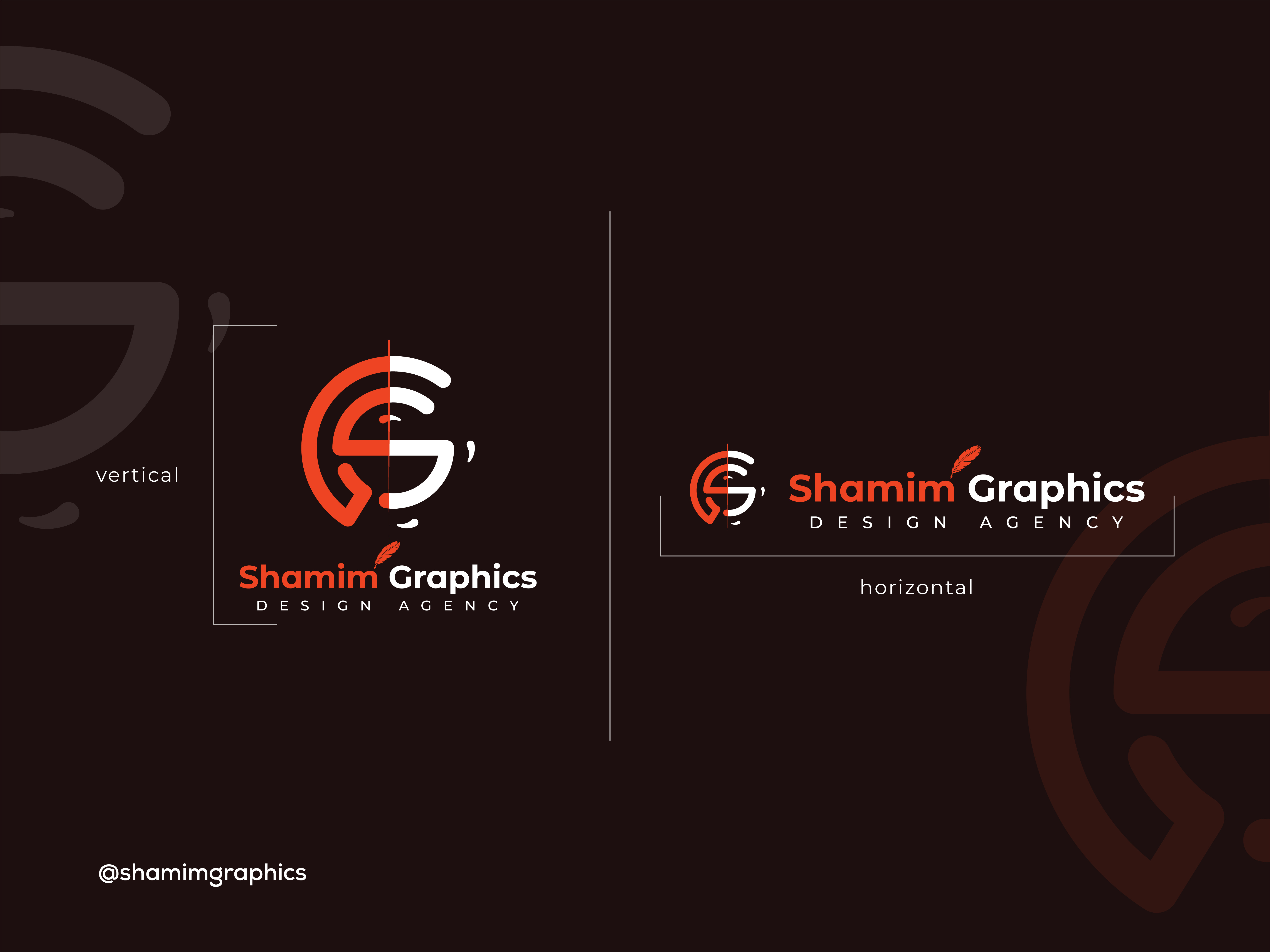 Shamim Graphics v2 Logo Design by Shamim Graphics on Dribbble