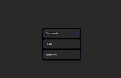 Dropdown design figma ui