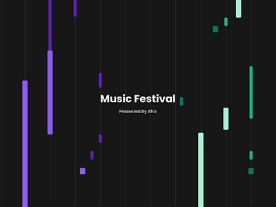 Music Festival dance design festival graphic design music songs ui