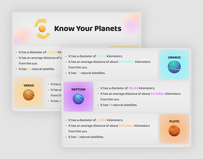 Know your planets bento bento design design figma illustration interaction design lightmode motion design ui web design