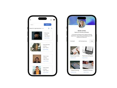 Writers Connect design graphic design ui