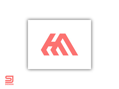 HM Logo Design | HM Monogram creative logo design hm hm lettermark hm logo hm monogram illustration lettermark logo logo design logos minimal logo minimalist logo monogram logo popular logo simple logo