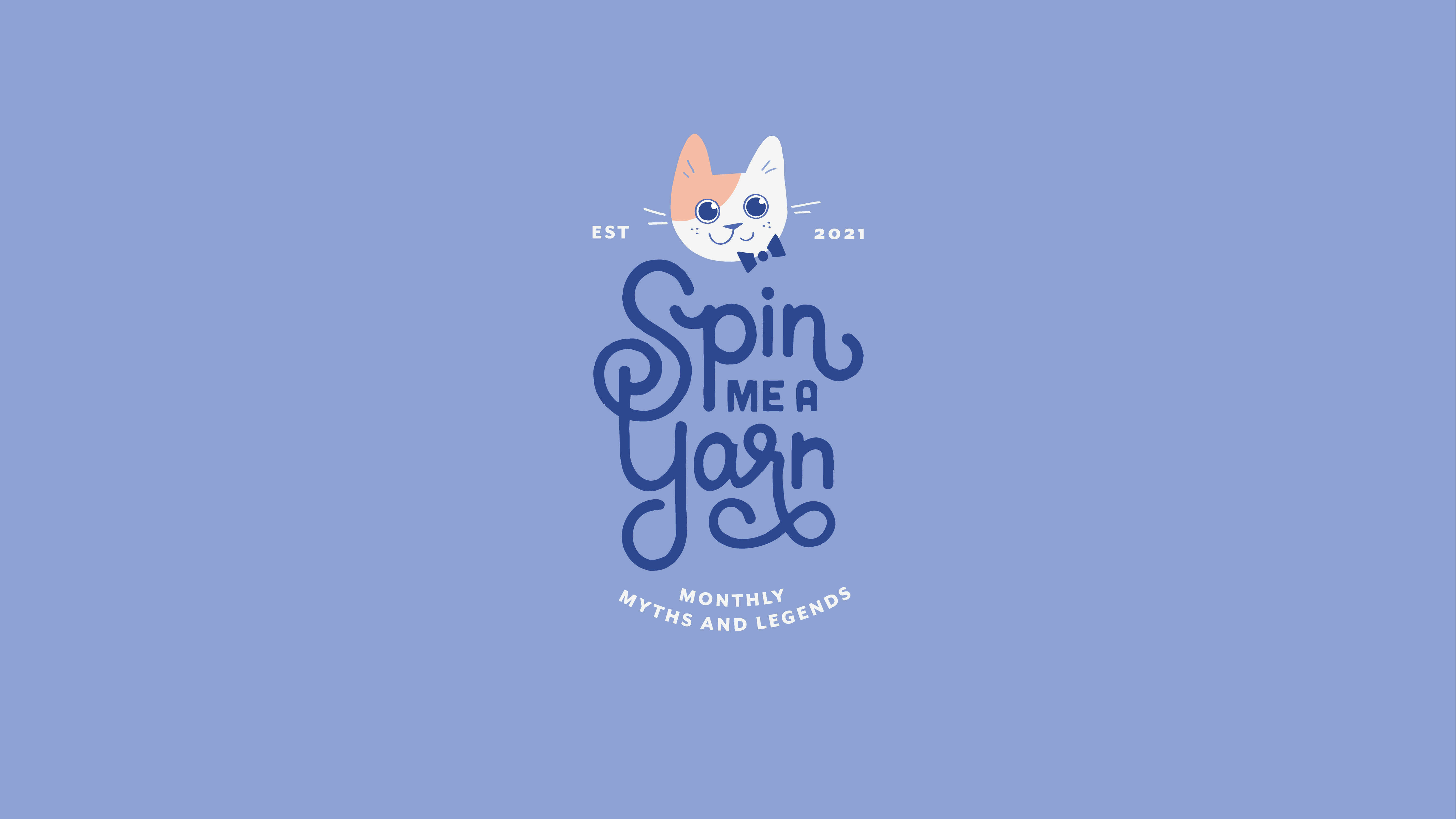 Spin Me a Yarn Book Box bookbox branding childrensbooks digitalillustration graphic design greekmythology illustration lettering mascot packaging packagingdesign subscriptionbox whimsical
