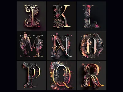 36 days of type - AI edition 36 days of type 36dot 36dot10 ai ai generated ai illustration ai type ai typography contemporary creative direction experimental feminine graphic design letters midjourney type type design typographic illustration typography ultra detailed