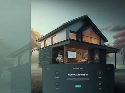 🏡 Home Automation website automation design minimalist design smartwebsite ui ux website