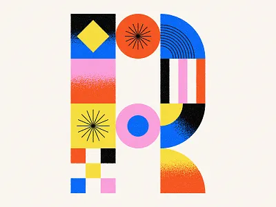 36 Days of Type: Letter R font