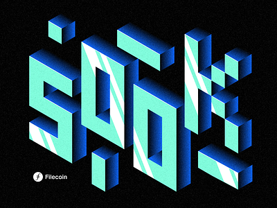 500K branding design graphic design illustration illustrator logo texture typography vector