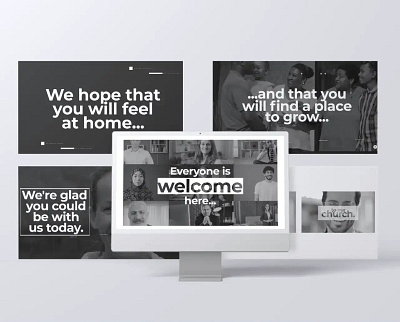 Church Welcome Video branding christian christian design church content church welcome video design faith based graphic design illustration jesus logo motion graphics welcome to church